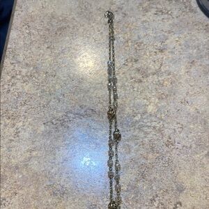 Intricate Gold and Silver Necklace with Vintage Design